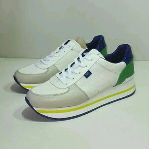 MICHAEL KORS MONIQUE TRAINER (PALM MULTI)WOMEN'S SHOES